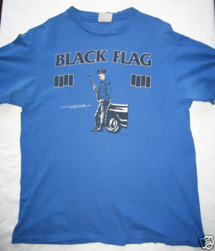 black flag in my head t-shirt